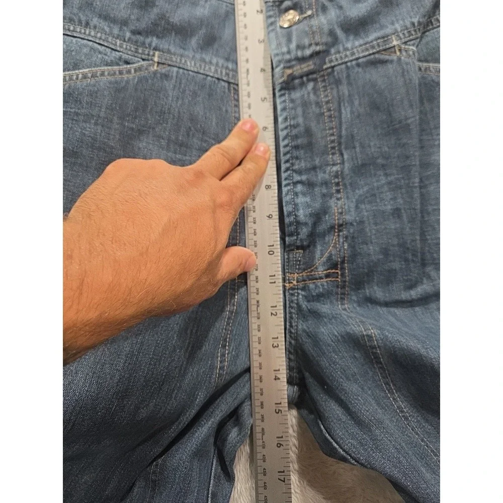 VTG Girbaud Baggy Fit Jeans Carpenter Men's Sz 38x30  Blue Denim